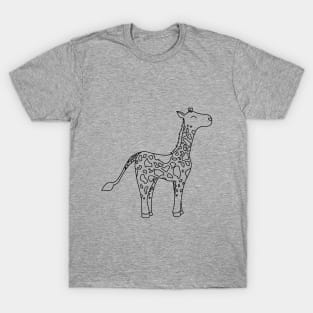 Happy Giraffe Design T-Shirt